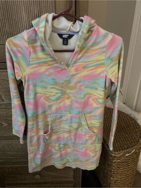 Lands End Kids swim cover up size 10-12